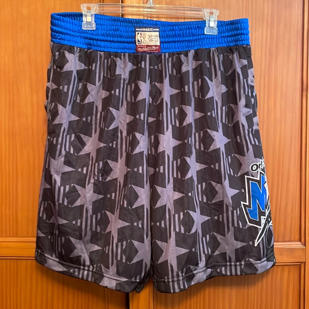 Men's Mitchell & Ness Orlando Magic Basketball Sorts Size 2XL